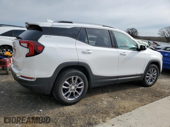 2022 GMC Terrain SLT with VIN 3GKALVEV6NL111177, listed as a Copart auction lot 54156145 with 34,484 mi miles and Salvage title. Bid and sale history available at DreamBid. Image 3.