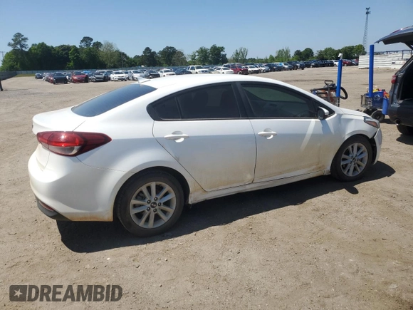 2017 Kia Forte LX with VIN 3KPFL4A72HE075855, listed as a Copart auction lot 52807335 with 76,521 mi miles and Salvage Title. Bid and sale history available at carsss.com. Image 3.