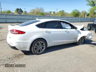 2019 Ford Fusion Hybrid Titanium with VIN 3FA6P0RU0KR120000, listed as a Copart auction lot 44743853 with 105,435 mi miles. Bid and sale history available at carsss.com. Image 3.