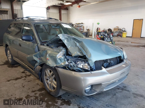 2004 Subaru Legacy Outback with VIN 4S3BH675047601119, listed as a IAAI auction lot 42346916 with 107,357 mi miles and . Bid and sale history available at DreamBid. Image 1.