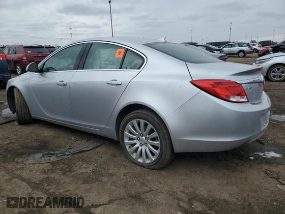 2012 Buick Regal with VIN 2G4GR5EK3C9149942, listed as a Copart auction lot 54039635 with 39,271 mi miles and Non repairable. Bid and sale history available at DreamBid. Image 2.
