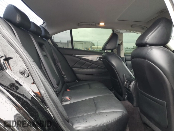 2015 Infiniti Q50 z VIN JN1BV7ARXFM399570, wystawiony jako Copart lot #57673905 z przebiegiem 126 841 mil mil oraz Szkoda całkowita • Salvage title. Historia ofert i sprzedaży dostępna na DreamBid. Obrazek 10.