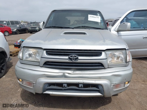 2001 Toyota 4Runner SR5 with VIN JT3GN86R110206776, listed as a IAAI auction lot 41886134 with 381,785 mi miles. Bid and sale history available at carsss.com. Image 6.