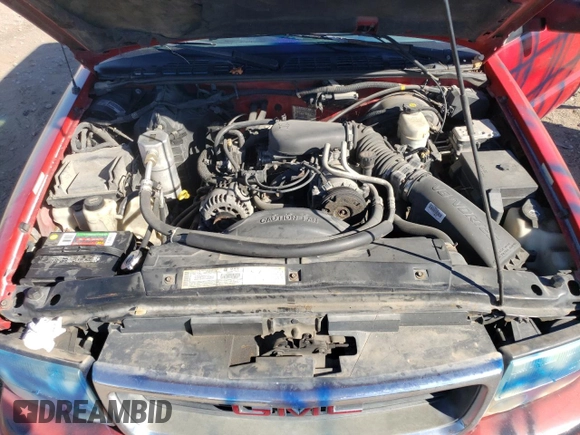 2003 GMC Sonoma SLS with VIN 1GTDT13X43K116642, listed as a Copart auction lot 73126134 with Not Provided miles and Salvage Title. Bid and sale history available at carsss.com. Image 12.