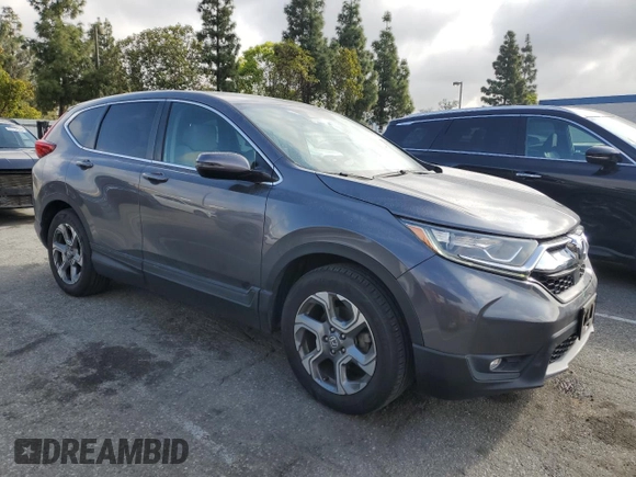 2018 Honda CR-V EX with VIN 5J6RW1H50JA000842, listed as a Copart auction lot 51181835 with 82,847 mi miles and Salvage Title. Bid and sale history available at carsss.com. Image 4.