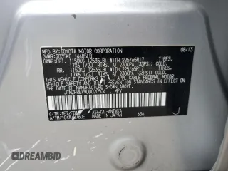 2013 Toyota RAV4 LE z VIN JTMZFREV9DD020504, wystawiony jako Copart lot #86809514 z przebiegiem 168 749 mil mil oraz Szkoda całkowita • Salvage title. Historia ofert i sprzedaży dostępna na DreamBid. Obrazek 13.
