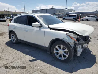 2010 Infiniti EX Journey with VIN JN1AJ0HR9AM753902, listed as a Copart auction lot 60212065 with 170,481 mi miles and Salvage title. Bid and sale history available at DreamBid. Image 4.