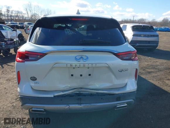 2019 Infiniti QX50 Luxe with VIN 3PCAJ5M3XKF111873, listed as a IAAI auction lot 41499218 with 37,383 mi miles and . Bid and sale history available at DreamBid. Image 16.