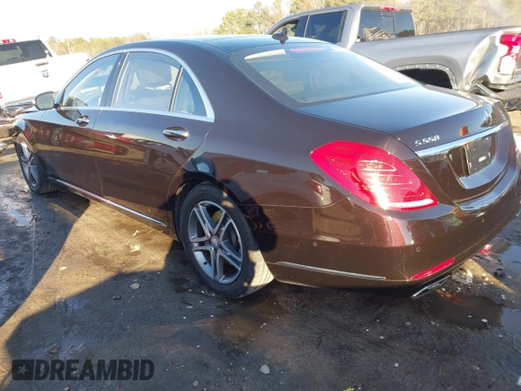 2016 Mercedes-Benz S 550 with VIN WDDUG8CB0GA266959, listed as a IAAI auction lot 41335648 with 101,499 mi miles and . Bid and sale history available at carsss.com. Image 3.