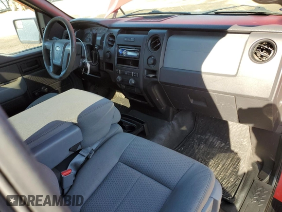 2013 Ford F-150 XL with VIN 1FTMF1EM6DKE84610, listed as a Copart auction lot 50074155 with 272,671 mi miles and Clean Title. Bid and sale history available at carsss.com. Image 8.