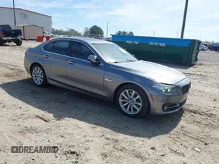2016 BMW 5 Series 535i with VIN WBA5B1C52GG134715, listed as a IAAI auction lot 41826700 with 66,362 mi miles and . Bid and sale history available at carsss.com. Image 1.