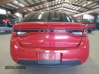 2013 Dodge Dart Limited with VIN 1C3CDFCA4DD268044, listed as a Copart auction lot 53029145 with 130,647 mi miles and Salvage Title. Bid and sale history available at carsss.com. Image 6.