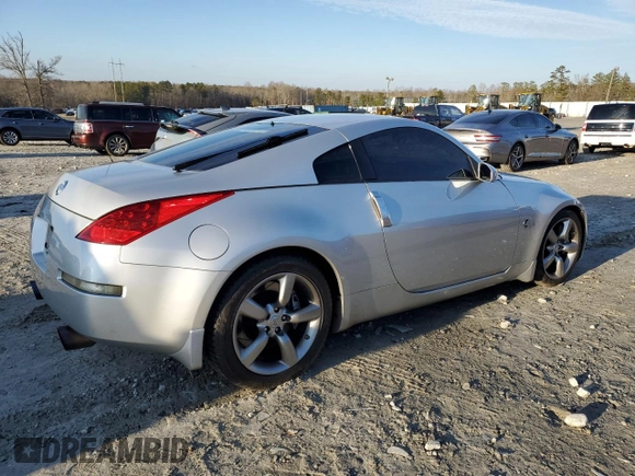 2006 Nissan 350Z Touring with VIN JN1AZ34D86M331888, listed as a Copart auction lot 88148055 with 334,883 mi miles and Salvage Title. Bid and sale history available at carsss.com. Image 3.
