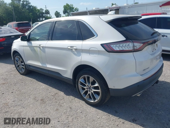 2016 Ford Edge Titanium with VIN 2FMPK3K88GBB17424, listed as a IAAI auction lot 42121662 with 115,235 mi miles. Bid and sale history available at carsss.com. Image 3.