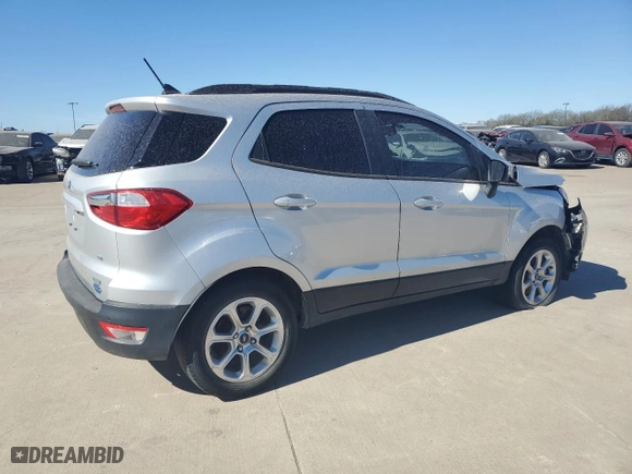 2020 Ford EcoSport SE with VIN MAJ3S2GE2LC361047, listed as a Copart auction lot 48476695 with 95,325 mi miles and Clean Title. Bid and sale history available at carsss.com. Image 3.