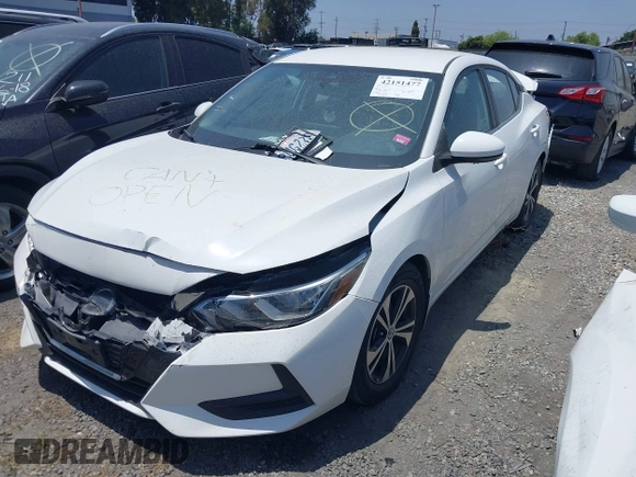 2020 Nissan Sentra SV z VIN 3N1AB8CV6LY217702, wystawiony jako IAAI lot #42151477 z przebiegiem 45 109 mil mil oraz . Historia ofert i sprzedaży dostępna na DreamBid. Obrazek 18.