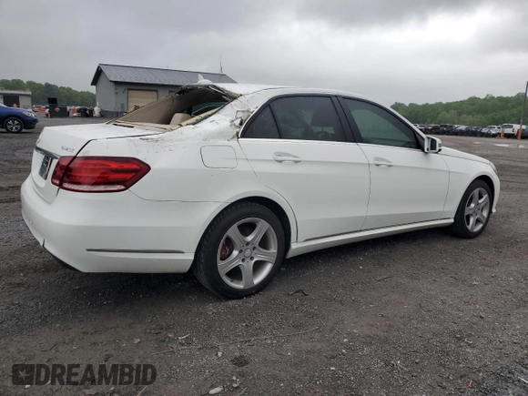 2014 Mercedes-Benz E 350 Luxury with VIN WDDHF8JB1EA814827, listed as a Copart auction lot 54830405 with 120,332 mi miles and Clean Title. Bid and sale history available at DreamBid. Image 3.