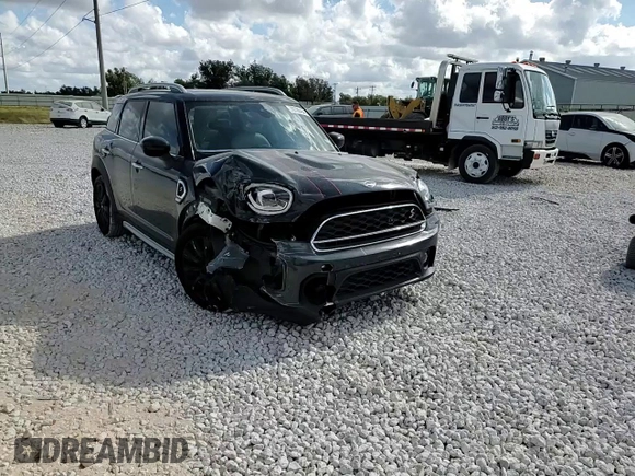 2021 MINI Countryman Cooper S with VIN WMZ53BR02M3M67582, listed as a Copart auction lot 76786484 with 44,736 mi miles and Salvage Title. Bid and sale history available at carsss.com. Image 11.