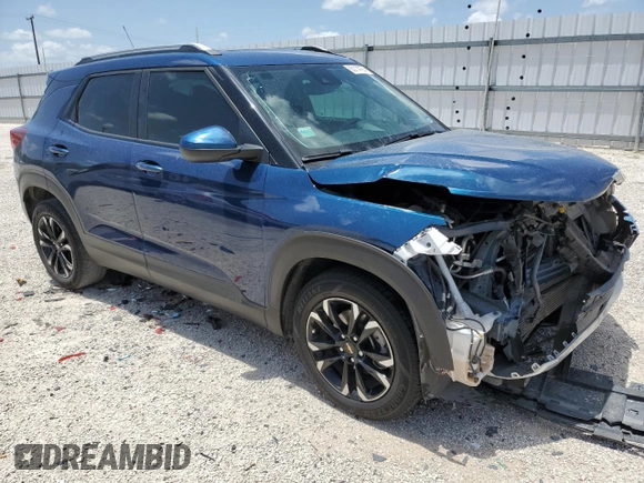 2021 Chevrolet TrailBlazer LT with VIN KL79MPSL6MB002144, listed as a Copart auction lot 63114794 with 58,678 mi miles and Salvage Title. Bid and sale history available at DreamBid. Image 4.