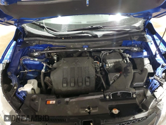 2020 Mitsubishi Eclipse Cross LE with VIN JA4AS4AA7LZ000309, listed as a Copart auction lot 53472545 with 34,343 mi miles and Salvage title. Bid and sale history available at DreamBid. Image 12.