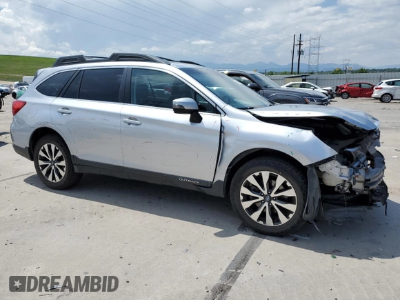 2015 Subaru Outback Limited with VIN 4S4BSELC0F3338894, listed as a Copart auction lot 59800585 with 67,651 mi miles and Salvage title. Bid and sale history available at DreamBid. Image 4.