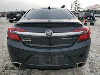 2016 Buick Regal GS with VIN 2G4GU5GX0G9134327, listed as a Copart auction lot 48791635 with 118,505 mi miles and Salvage Title. Bid and sale history available at carsss.com. Image 6.