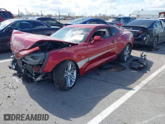 2017 Chevrolet Camaro 2LT with VIN 1G1FD1RSXH0172453, listed as a IAAI auction lot 41525129 with 44,262 mi miles. Bid and sale history available at carsss.com. Image 18.