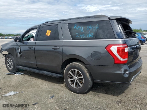 2019 Ford Expedition Max XLT with VIN 1FMJK1HT5KEA38263, listed as a Copart auction lot 71312913 with 0 mi miles and Non Repairable. Bid and sale history available at carsss.com. Image 2.