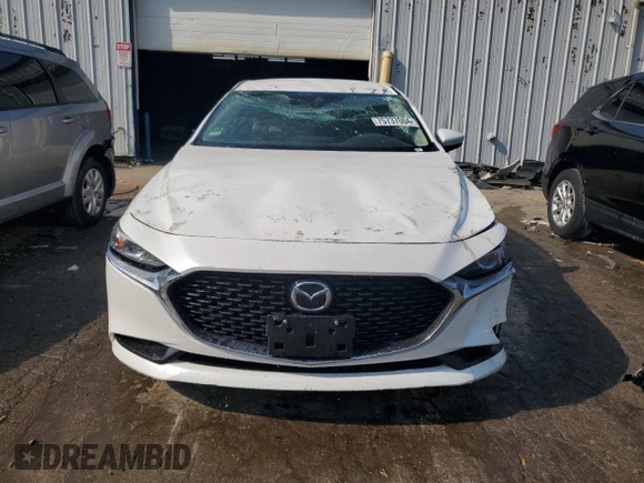 2019 Mazda 3 Preferred with VIN 3MZBPADL0KM113572, listed as a Copart auction lot 75737004 with 56,543 mi miles and Salvage Title. Bid and sale history available at DreamBid. Image 5.