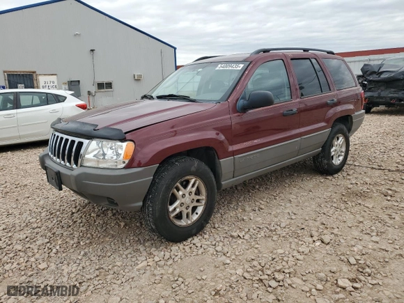 2002 Jeep Grand Cherokee Laredo with VIN 1J4GW48S12C321096, listed as a Copart auction lot 54009435 with 270,713 mi miles and Clean Title. Bid and sale history available at carsss.com. Image 1.