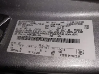 2015 Ford Escape Titanium with VIN 1FMCU0J96FUB81598, listed as a IAAI auction lot 41872114 with 122,001 mi miles and . Bid and sale history available at DreamBid. Image 9.