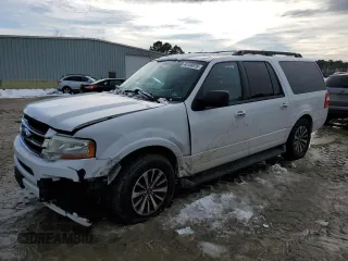2015 Ford Expedition EL XLT with VIN 1FMJK1JT6FEF45396, listed as a Copart auction lot 46150075 with 179,186 mi miles and Salvage Title. Bid and sale history available at carsss.com. Image 1.