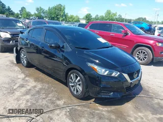 2021 Nissan Versa SV with VIN 3N1CN8EV2ML857305, listed as a IAAI auction lot 42504292 with 101,466 mi miles and . Bid and sale history available at DreamBid. Image 1.