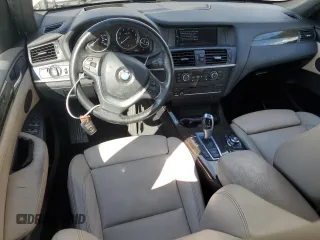 2013 BMW X3 xDrive28i with VIN 5UXWX9C57D0D01583, listed as a Copart auction lot 46401435 with 133,506 mi miles and Clean Title. Bid and sale history available at carsss.com. Image 8.