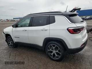 2024 Jeep Compass Limited with VIN 3C4NJDCN1RT145212, listed as a Copart auction lot 61824575 with 34,222 mi miles and Clean title. Bid and sale history available at DreamBid. Image 2.