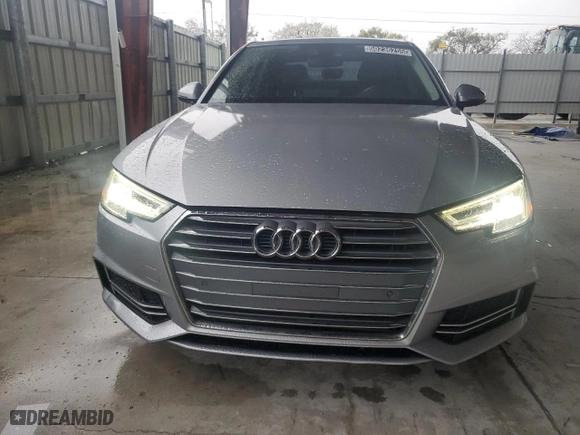 2018 Audi A4 Premium Plus with VIN WAULMAF4XJN020324, listed as a Copart auction lot 50236255 with 48,634 mi miles and Clean Title. Bid and sale history available at carsss.com. Image 5.