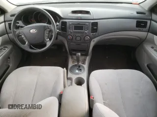 2009 Kia Optima LX z VIN KNAGE228695331919, wystawiony jako Copart lot #57804835 z przebiegiem 199 204 mil mil oraz Szkoda całkowita • Salvage title. Historia ofert i sprzedaży dostępna na DreamBid. Obrazek 8.