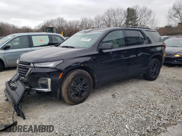 2022 Chevrolet Traverse LS with VIN 1GNEVFKW7NJ179495, listed as a Copart auction lot 85526564 with 68,285 mi miles and Salvage Title. Bid and sale history available at carsss.com. Image 1.
