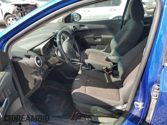 2018 Chevrolet Sonic LT with VIN 1G1JD6SB1J4115929, listed as a Copart auction lot 68690124 with 98,532 mi miles and Salvage title. Bid and sale history available at DreamBid. Image 7.