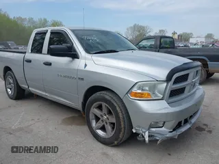 2012 Ram 1500 Express with VIN 1C6RD6FT7CS208103, listed as a IAAI auction lot 42060066 with 186,302 mi miles and . Bid and sale history available at DreamBid. Image 1.