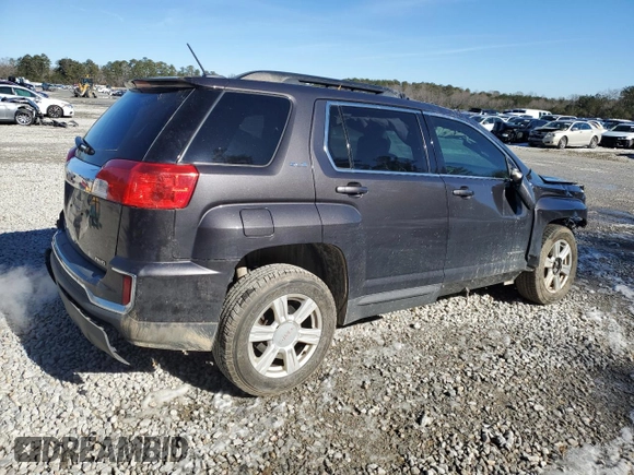 2016 GMC Terrain SLE with VIN 2GKFLTEK0G6122666, listed as a Copart auction lot 88307345 with 108,550 mi miles and Salvage Title. Bid and sale history available at carsss.com. Image 3.
