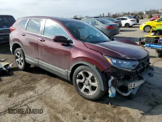 2019 Honda CR-V EX with VIN 7FARW2H54KE025493, listed as a Copart auction lot 47879525 with 0 mi miles and Salvage Title. Bid and sale history available at carsss.com. Image 4.