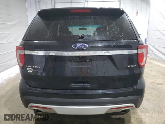 2016 Ford Explorer Limited with VIN 1FM5K8F88GGA27701, listed as a Copart auction lot 48557645 with 135,270 mi miles and Salvage Title. Bid and sale history available at DreamBid. Image 6.