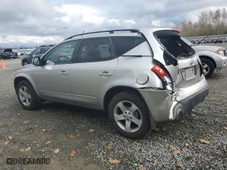 2005 Nissan Murano SL with VIN JN8AZ08T95W304834, listed as a Copart auction lot 77152364 with 67,344 mi miles and Salvage Title. Bid and sale history available at carsss.com. Image 2.