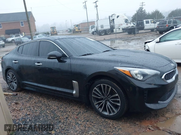 2019 Kia Stinger with VIN KNAE15LA6K6069504, listed as a IAAI auction lot 41031373 with 81,577 mi miles. Bid and sale history available at carsss.com. Image 13.