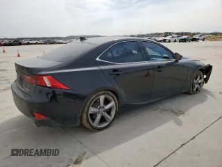 2016 Lexus IS 350 with VIN JTHBE1D29G5027088, listed as a Copart auction lot 48111185 with 159,565 mi miles and Salvage title. Bid and sale history available at DreamBid. Image 3.