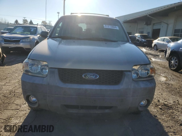 2007 Ford Escape XLT with VIN 1FMYU03Z77KB17649, listed as a Copart auction lot 81213684 with 113,011 mi miles and Salvage Title. Bid and sale history available at carsss.com. Image 5.