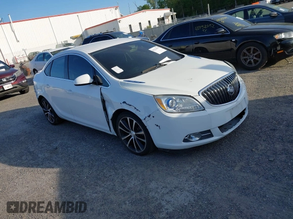2017 Buick Verano Sport Touring with VIN 1G4PR5SK2H4109561, listed as a IAAI auction lot 42132679 with 1 mi miles. Bid and sale history available at carsss.com. Image 1.