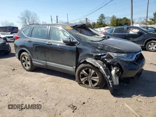 2017 Honda CR-V LX with VIN 2HKRW6H34HH222739, listed as a Copart auction lot 48427525 with 0 mi miles and Salvage Title. Bid and sale history available at carsss.com. Image 4.