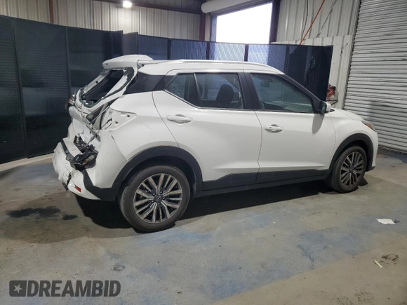 2024 Nissan Kicks SV with VIN 3N1CP5CV9RL549499, listed as a Copart auction lot 53754905 with 21,210 mi miles and Salvage Title. Bid and sale history available at carsss.com. Image 3.